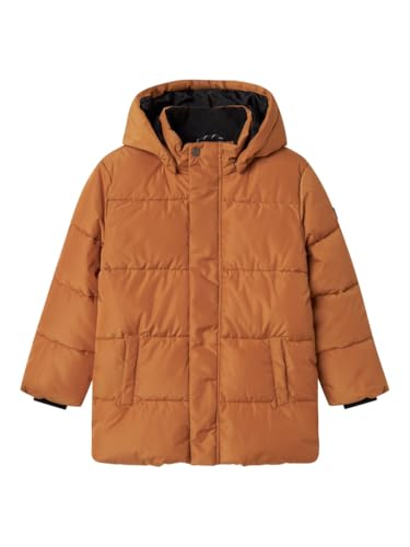 NAME IT Jungen NKMMEDOW03 Jacket SOLID FO NOOS Jacke, Brown Sugar, 146 von NAME IT