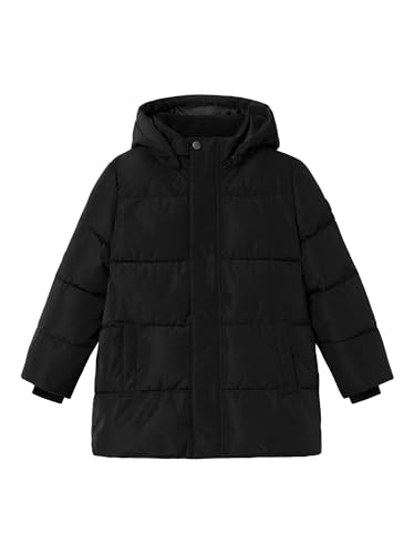 NAME IT Jungen NKMMEDOW03 Jacket SOLID FO NOOS Steppjacke, Black, 152 von NAME IT