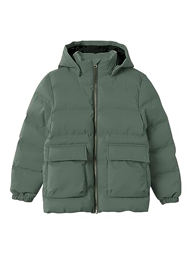 NAME IT Jungen NKMMELLOW Puffer Jacket TB Pufferjacke, Deep Forest, 134 von NAME IT