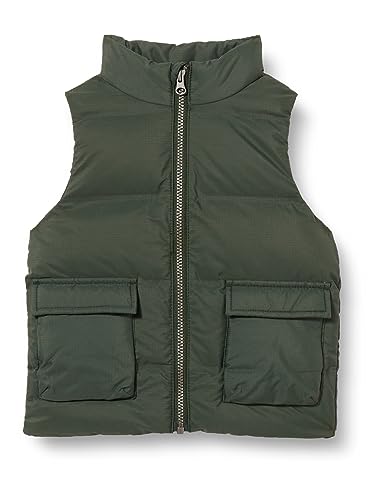 NAME IT Jungen NKMMELLOW Puffer Vest TB Pufferweste, Deep Forest, 122 von NAME IT