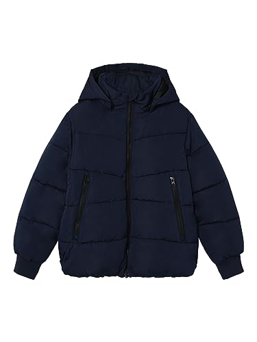 NAME IT Jungen NKMMUSIC Puffer Jacket TB Pufferjacke, Dark Sapphire, 116 von NAME IT