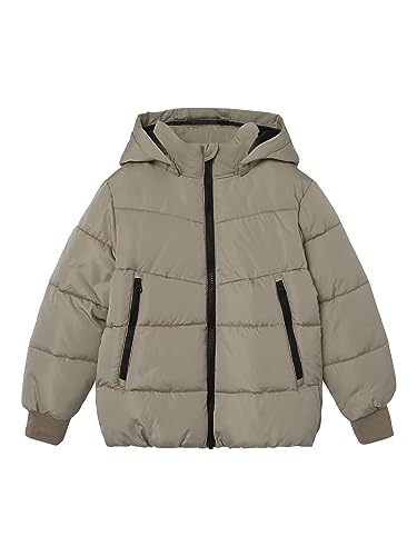 NAME IT Jungen NKMMUSIC Puffer Jacket TB Pufferjacke, Weathered Teak, 140 von NAME IT