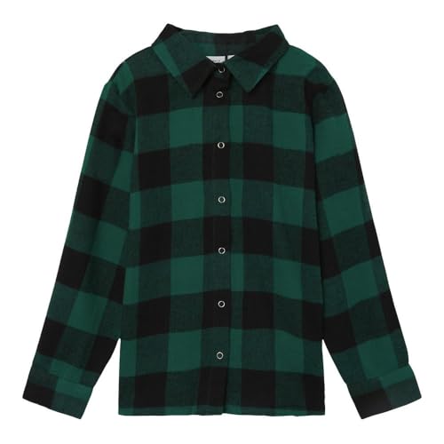 NAME IT Jungen NKMOSKAR LS Shirt PB Langarmshirt, Rain Forest, 134/140 von NAME IT