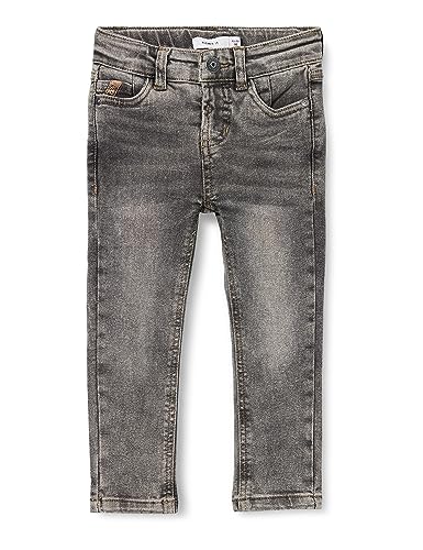 NAME IT Jungen NKMPETE Skinny Jeans 9556-CC NOOS Jeanshose, Dark Grey Denim, 164 von NAME IT