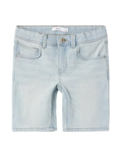 NAME IT Jungen NKMRYAN REG DNM L Shorts 1090-IO NOOS Jeansshorts, Light Blue Denim, 14 Jahre von NAME IT