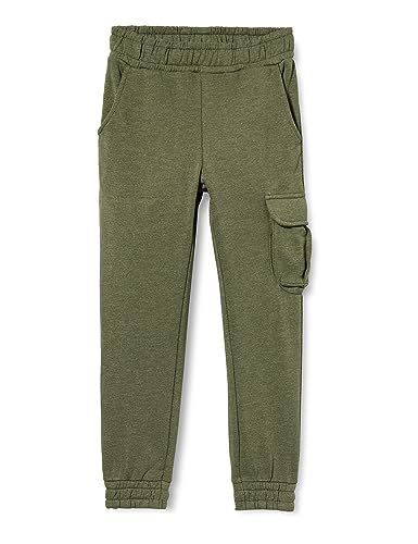 NAME IT Jungen NKMVARONTO SWE Pant UNB L1 Sweatpants, Rifle Green, 140 von NAME IT