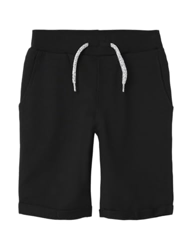 NAME IT Jungen NKMVERMO Long SWE UNB F NOOS Shorts, Black, 146 von NAME IT