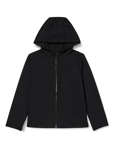 NAME IT Jungen NLMALFA Jacket W. Hood FO Jacke, Black, 158/164 von NAME IT