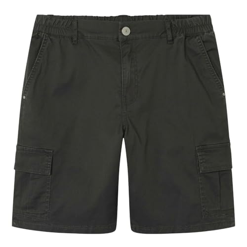 NAME IT Jungen NLMFLIP TWI Cargo Shorts NOOS Cargoshorts, Raven, 164 cm von NAME IT