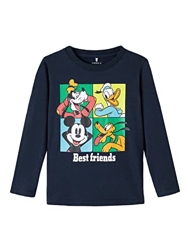 NAME IT Jungen Longsleeve mit Disney Print Dark Sapphire-116 von NAME IT