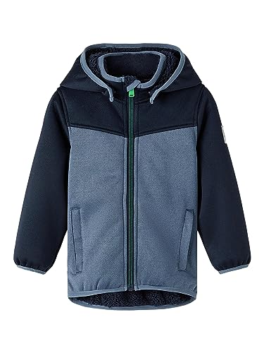 NAME IT Jungen NMMMADA08 Jacket Block FO Jacke, Bering Sea, 110 von NAME IT