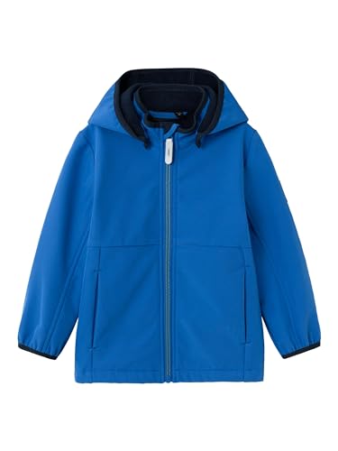 NAME IT Jungen NMMMALTA Softshell Jacket 2FO NOOS Softshelljacke, Nautical Blue, 104 von NAME IT