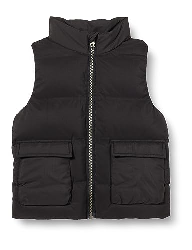 NAME IT Jungen NMMMELLOW Puffer Vest TB Pufferweste, Black, 104 von NAME IT