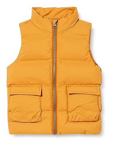 NAME IT Jungen NMMMELLOW Puffer Vest TB Pufferweste, Pumpkin Spice, 110 von NAME IT