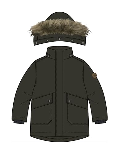 NAME IT Jungen NMMMILLO Jacket Long NOOS Parka, Rosin, 104 von NAME IT