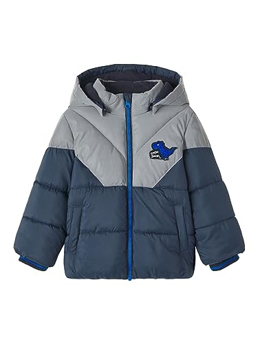 NAME IT Jungen NMMMORTEN Puffer Jacket Reflective Pufferjacke, Dark Sapphire, 98 von NAME IT