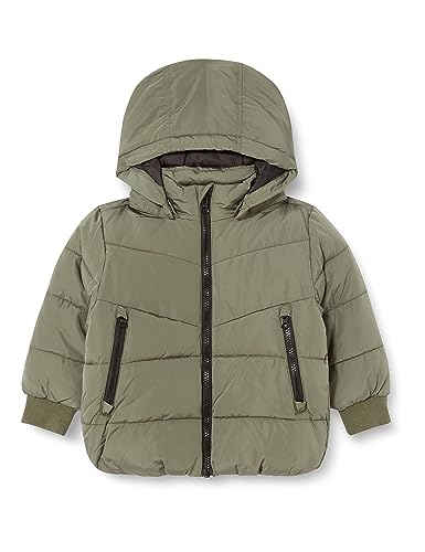 NAME IT Jungen NMMMUSIC Puffer Jacket TB Pufferjacke, Beetle, 110 von NAME IT