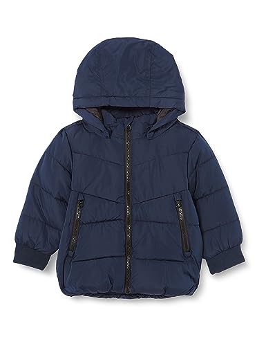 NAME IT Jungen NMMMUSIC Puffer Jacket TB Pufferjacke, Dark Sapphire, 104 von NAME IT