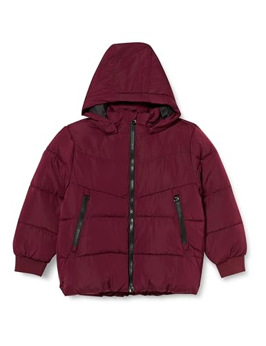 NAME IT Jungen NMMMUSIC Puffer Jacket TB Pufferjacke, Windsor Wine, 104 von NAME IT