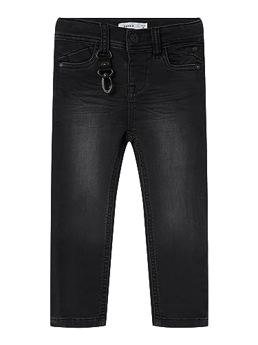 NAME IT Jungen NMMTHEO DNMTHAYER 2689SWE Key Pant NOOS Jeanshose, Black Denim, 104 von NAME IT