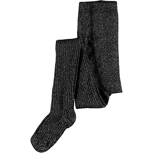 NAME IT Jungen Nkfpantyhose Glitter Rib Noos Socken, Schwarz, 134 EU von NAME IT