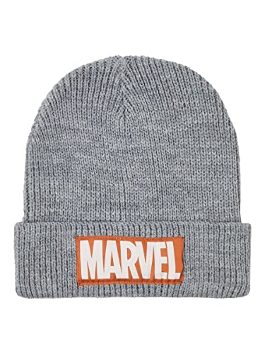 NAME IT Jungen Nkmangar Marvel Knithat Mar M tze, Grey Melange, 52-53 EU von NAME IT