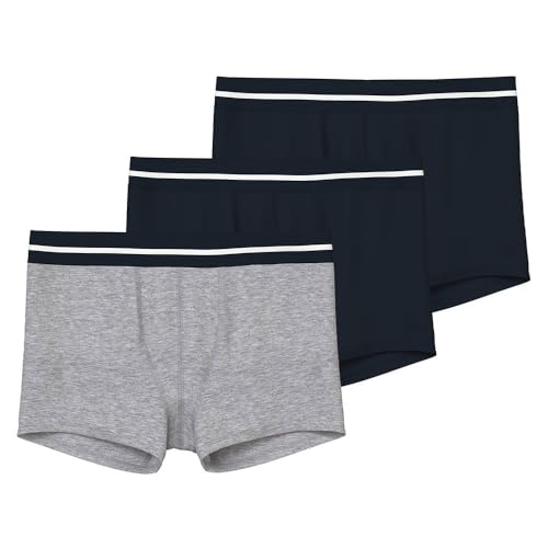 NAME IT Jungen Nkmboxer 3p Noos, Black/Pack:w/ 2 X Black+ 1 X Grey Mel., 110 von NAME IT