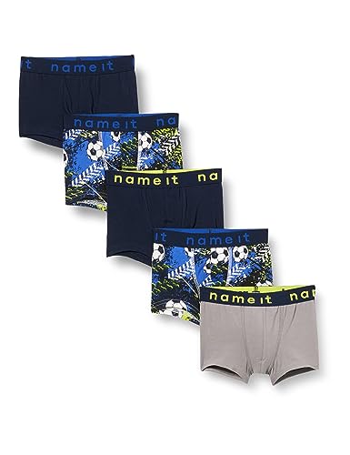 NAME IT Jungen Nkmkays 5p Boxer, Dark Sapphire, 92 von NAME IT