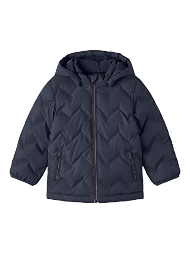 NAME IT Jungen Nkmmarl Puffer Jacket Camp Jacke, Dark Sapphire, 140 EU von NAME IT