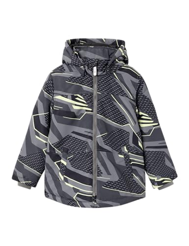 NAME IT Jungen Nkmmax Jacket 1aop Kurzjacke, Schwarz, 116 von NAME IT