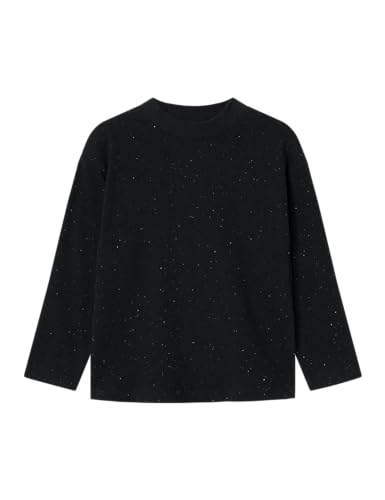 NAME IT Jungen Nkmnosonni Heavy RLX Top Langarmshirt, Schwarz, 146-152 EU von NAME IT