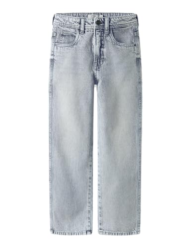 NAME IT Jungen Nkmryan Loose Jeans 5760-Rm Noos, Light Blue Bleached Denim, 164 von NAME IT
