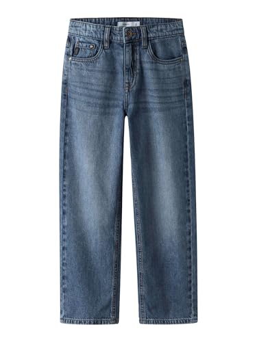 NAME IT Jungen Nkmryan Straight Jeans 3418-be Noos, Dark Blue Denim, 116 von NAME IT