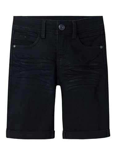 NAME IT Jungen Nkmsilas Slim DNM L 2272-ax Noos Shorts, Black Denim, 92 von NAME IT