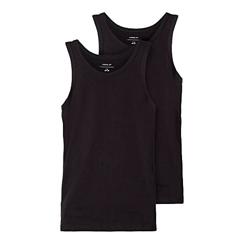 NAME IT Jungen Nkmtank Top 2p Noos Unterhose, Schwarz, 110 EU von NAME IT