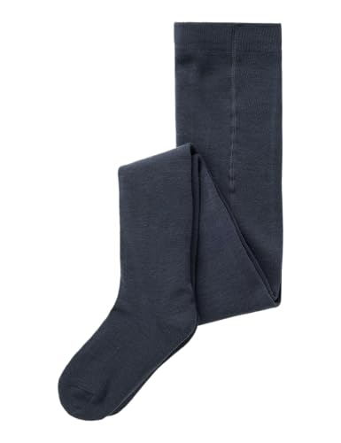 NAME IT Jungen Nkmwak Wool Pantyhose Solid Strumpfhose 13229100,Blau,122-128 von NAME IT