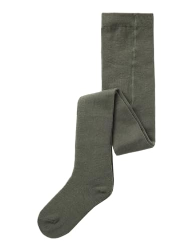 NAME IT Jungen Nkmwak Wool Pantyhose Solid Strumpfhose 13229100,Grün,146-152 von NAME IT