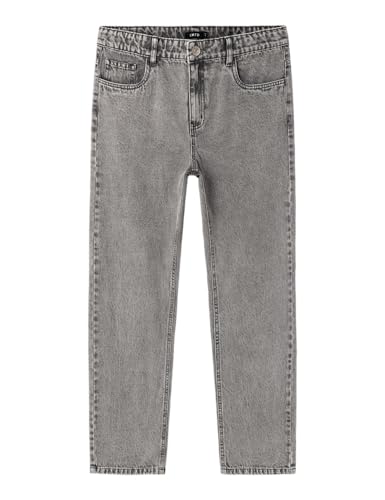 NAME IT Jungen Nlmtoneizza DNM Dad Straight Pant Noos Gerade Jeans, Light Grey Denim/Detail:Stonewash, 134 EU von NAME IT