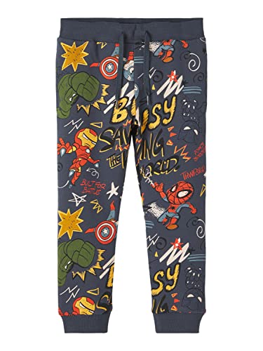 NAME IT Jungen Nmmaage Avengers Swe Pants Bru Mar, India Ink, 92 von NAME IT