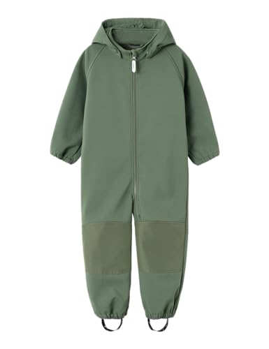 NAME IT Jungen Nmmalfa08 Softshell Suit Magic Fo Tb Regenanzug, Thyme, 92 von NAME IT