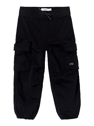 NAME IT Jungen Nmmben R Parachute Pant 1900-tf Noos, Schwarz, 104 von NAME IT