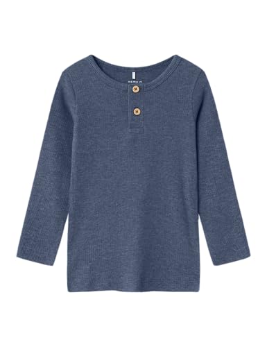 NAME IT Jungen Nmmkab Ls Top Noos, Vintage Indigo, 122-128 von NAME IT