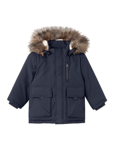 NAME IT Jungen Nmmmaster Jacket Pb Parka, Blau, 98 von NAME IT
