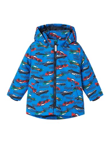 NAME IT Jungen Nmmmax Jacket AOP Kurzjacke, Blau, 104 von NAME IT