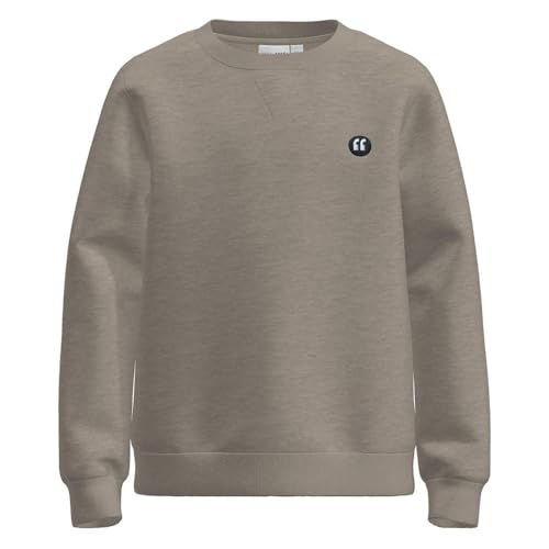 NAME IT Jungen Nmmvimo Ls Sweat Bru Noos, Pure Cashmere, 110 von NAME IT