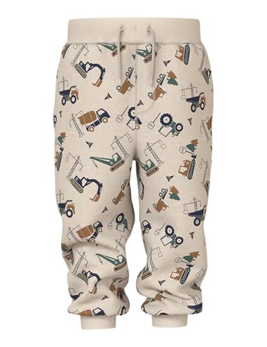 NAME IT Jungen Nmmvimo Nreg AOP SWE Pant Bru Jogginghose, Island Fossil, 116 von NAME IT