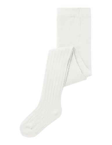 NAME IT Jungen Nmmwakma Wool Structure Pantyhose Strumpfhose, Weiß, 104-110 EU von NAME IT