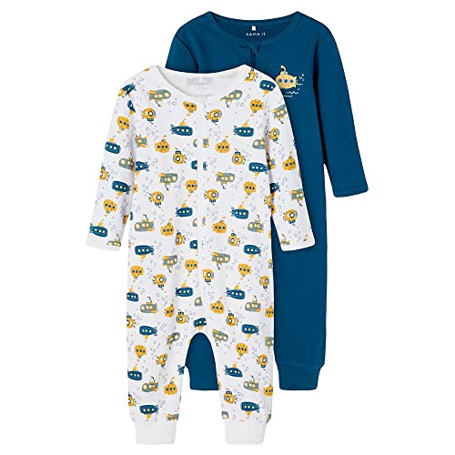 NAME IT Jungen Schlafanzug 2er-Pack Bio-Baumwolle Legion Blue-98 NAME IT Jungen Schlafanzug 2er-Pack Bio-Baumwolle Legion Blue-98 von NAME IT