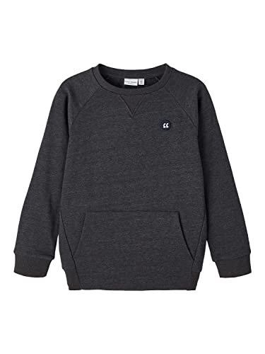 NAME IT Jungen Sweatshirt Villum (Schwarz, 1158-164) von NAME IT