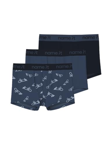 NAME IT Jungen Titan Nkmboxer 3P Skater Noos, Numeric_122 von NAME IT